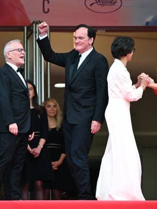 Cannes, 78th Cannes Film Festival 2025 - evening 5 - red carpet of the film Die, My Love Cannes, 78th Cannes Film Festival 2025 - evening 5 - red carpet of the film Die, My Love . In the photo Thierry Fremaux, Iris Knobloch, Rachida Cannes France  Copyright: xIPA ABACAx