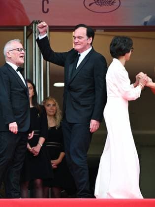 Cannes, 78th Cannes Film Festival 2025 - evening 5 - red carpet of the film Die, My Love Cannes, 78th Cannes Film Festival 2025 - evening 5 - red carpet of the film Die, My Love . In the photo Thierry Fremaux, Iris Knobloch, Rachida Cannes France  Copyright: xIPA ABACAx