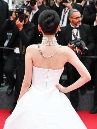 Cannes, 78th Cannes Film Festival 2025 - evening 5 - I Beauty Cannes, 78th Cannes Film Festival 2025 - evening 5 - red carpet of the film Nouvelle Vague - In the photo: Zhou Ye cannes France  Copyright: xIPA ABACAx
