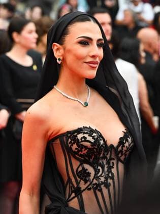 Cannes, 78th Cannes Film Festival 2025 - evening 5 - I Beauty Cannes, 78th Cannes Film Festival 2025 - evening 5 - red carpet of the film Nouvelle Vague - In the photo: GIULIA SALEMI cannes France  Copyright: xIPA ABACAx