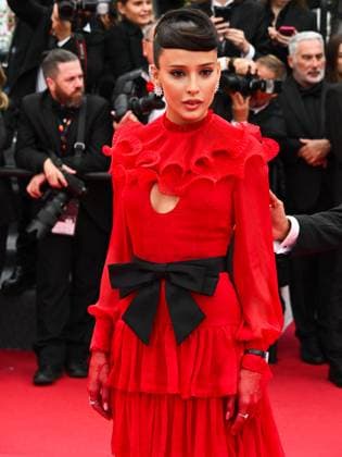 Cannes, 78th Cannes Film Festival 2025 - evening 5 - I Beauty Cannes, 78th Cannes Film Festival 2025 - evening 5 - red carpet of the film Nouvelle Vague In the photo: Livia Nunes cannes France  Copyright: xIPA ABACAx