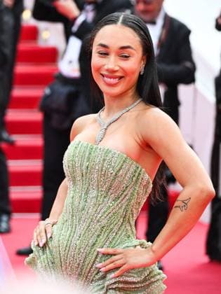 Cannes, 78th Cannes Film Festival 2025 - evening 5 - I Beauty Cannes, 78th Cannes Film Festival 2025 - evening 5 - red carpet of the film Nouvelle Vague In the photo: Eva Gutowski cannes France  Copyright: xIPA ABACAx