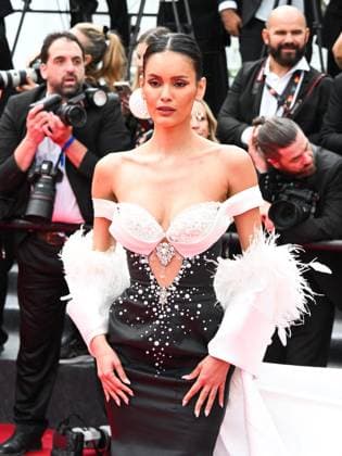 Cannes, 78th Cannes Film Festival 2025 - evening 5 - I Beauty Cannes, 78th Cannes Film Festival 2025 - evening 5 - red carpet of the film Nouvelle Vague In the photo: guest cannes France  Copyright: xIPA ABACAx