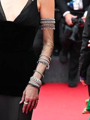 Cannes, 78th Cannes Film Festival 2025 - evening 5 - I Beauty Cannes, 78th Cannes Film Festival 2025 - evening 5 - red carpet of the film Nouvelle Vague In the photo: Elena Perminova cannes France  Copyright: xIPA ABACAx