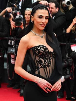 Cannes, 78th Cannes Film Festival 2025 - evening 5 - I Beauty Cannes, 78th Cannes Film Festival 2025 - evening 5 - red carpet of the film Nouvelle Vague - In the photo: GIULIA SALEMI cannes France  Copyright: xIPA ABACAx