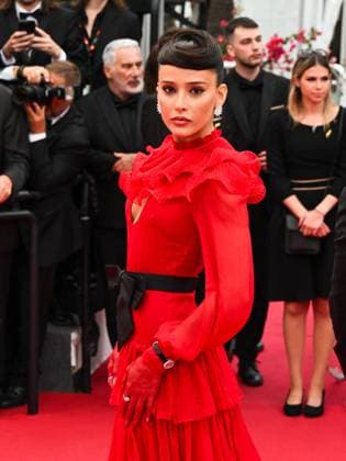 Cannes, 78th Cannes Film Festival 2025 - evening 5 - I Beauty Cannes, 78th Cannes Film Festival 2025 - evening 5 - red carpet of the film Nouvelle Vague In the photo: Livia Nunes cannes France  Copyright: xIPA ABACAx