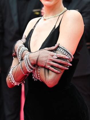 Cannes, 78th Cannes Film Festival 2025 - evening 5 - I Beauty Cannes, 78th Cannes Film Festival 2025 - evening 5 - red carpet of the film Nouvelle Vague In the photo: Elena Perminova cannes France  Copyright: xIPA ABACAx