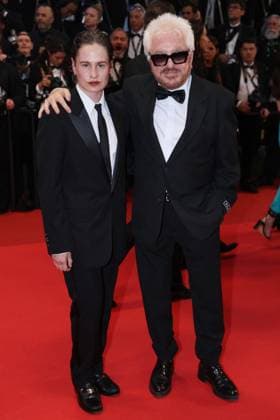 Cannes Die My Love Screening JD Rahim Redcar aka Christine and the Queens and Marc Cerrone attend the Die My Love red carpet at the 78th annual Cannes Film Festival at Palais des Festivals on May 17, 2025 in Cannes, France. Photo by Jerome Domine ABACAPRESS.COM Cannes France  Copyright: xDominexJerome ABACAx