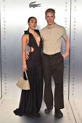 Lacoste x Chien 51 Party Eva Gutowski, Olav Stubberud attending the Lacoste x Chien 51 party ahead of the 78th Cannes Film Festival in Cannes, France on May, 17, 2025. Photo by Julien Reynaud APS-Medias ABACAPRESS.COM Cannes France  Copyright: xReynaudxJulien APS-Medias ABACAx