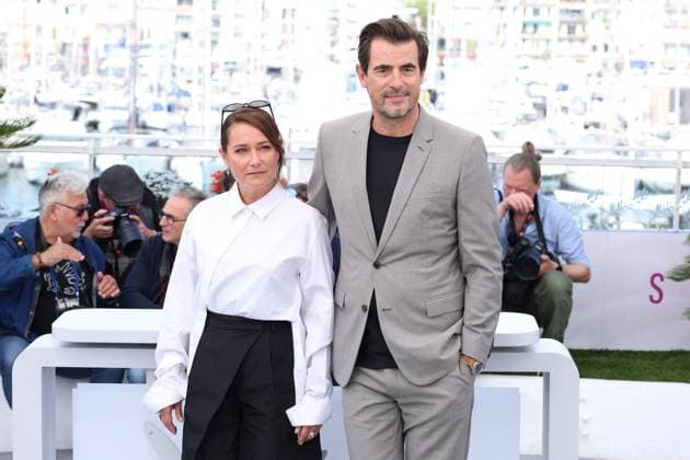 Cannes L inconnu De La Grande Arche Photocall JD Claes Bang and Marie Gade attend the L inconnu De La Grande Arche Photocall at the 78th annual Cannes Film Festival at Palais des Festivals on May 17, 2025 in Cannes, France. Photo by Jerome Domine ABACAPRESS.COM Cannes France  Copyright: xDominexJerome ABACAx