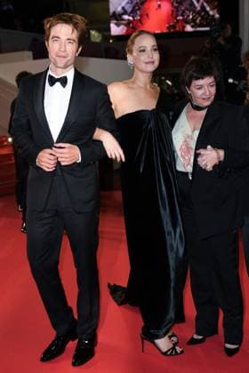 Cannes Exit Die My Love Premiere AM Robert Pattinson, Jennifer Lawrence and Lynne Ramsay attending the Die My Love Premiere in Cannes, France on May 17, 2025 as part of the 78th Cannes Film Festival. Photo by Aurore Marechal ABACAPRESS.COM Cannes France  Copyright: xMarechalxAurore ABACAx