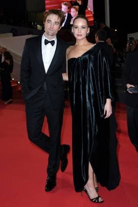 Cannes Exit Die My Love Premiere AM Robert Pattinson and Jennifer Lawrence attending the Die My Love Premiere in Cannes, France on May 17, 2025 as part of the 78th Cannes Film Festival. Photo by Aurore Marechal ABACAPRESS.COM Cannes France  Copyright: xMarechalxAurore ABACAx