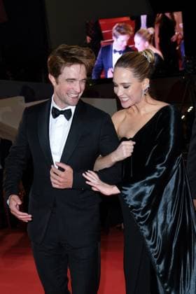 Cannes Exit Die My Love Premiere AM Robert Pattinson and Jennifer Lawrence attending the Die My Love Premiere in Cannes, France on May 17, 2025 as part of the 78th Cannes Film Festival. Photo by Aurore Marechal ABACAPRESS.COM Cannes France  Copyright: xMarechalxAurore ABACAx