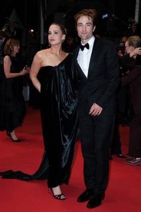 Cannes Exit Die My Love Premiere AM Robert Pattinson and Jennifer Lawrence attending the Die My Love Premiere in Cannes, France on May 17, 2025 as part of the 78th Cannes Film Festival. Photo by Aurore Marechal ABACAPRESS.COM Cannes France  Copyright: xMarechalxAurore ABACAx