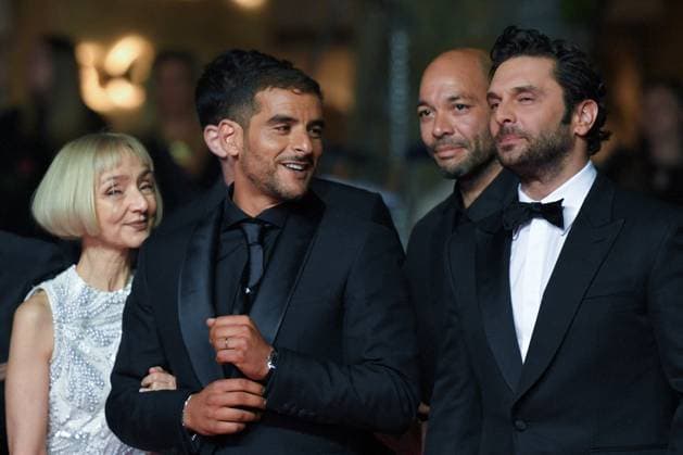 Cannes Le Roi Soleil Premiere AM Maria de Medeiros, Sofiane Zermani and Pio Marmai attending the Le Roi Soleil Premiere in Cannes, France on May 17, 2025 as part of the 78th Cannes Film Festival. Photo by Aurore Marechal ABACAPRESS.COM Cannes France  Copyright: xMarechalxAurore ABACAx