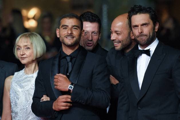 Cannes Le Roi Soleil Premiere AM Maria de Medeiros, Sofiane Zermani, Christophe Barral, Toufik Ayadi and Pio Marmai attending the Le Roi Soleil Premiere in Cannes, France on May 17, 2025 as part of the 78th Cannes Film Festival. Photo by Aurore Marechal ABACAPRESS.COM Cannes France  Copyright: xMarechalxAurore ABACAx