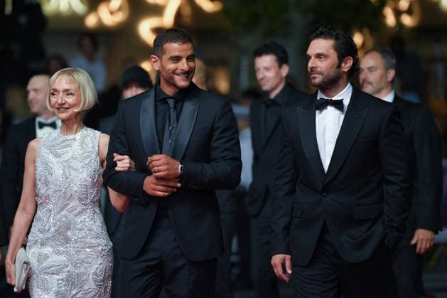 Cannes Le Roi Soleil Premiere AM Maria de Medeiros, Sofiane Zermani and Pio Marmai attending the Le Roi Soleil Premiere in Cannes, France on May 17, 2025 as part of the 78th Cannes Film Festival. Photo by Aurore Marechal ABACAPRESS.COM Cannes France  Copyright: xMarechalxAurore ABACAx