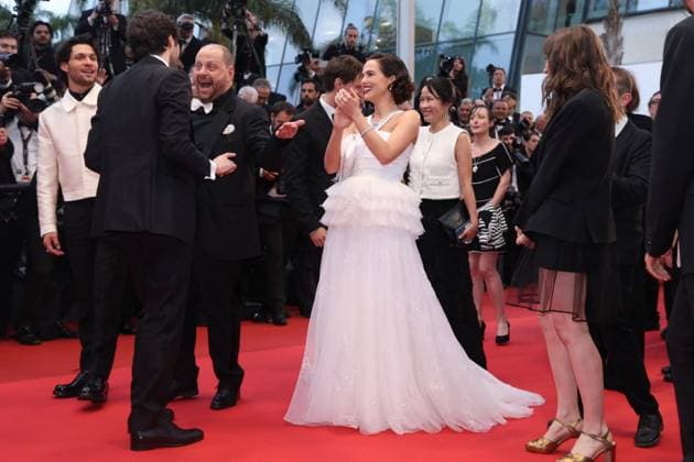 Cannes Nouvelle Vague Screening JD Zoey Deutsch attending the screening of Nouvelle Vague in Cannes, France on May 17, 2025, as part of the 78th Cannes Film Festival. Photo by Jerome Domine ABACAPRESS.COM Cannes France  Copyright: xDominexJerome ABACAx