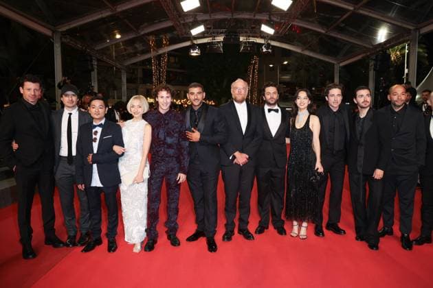 J Montée des marches du film Le roi soleil lors du 78ème Festival International du Film de Cannes Christophe Barral, Olivier Demangel, Xianzeng Pan, Maria de Medeiros, Nemo Schiffman, Sofiane Zermani, Vincent Maël Cardona, Pio Marmaï, Lucie Zhang, Joseph Olivennes, Panayotis Pascot, Toufik Ayadi Montée des marches du film Le roi soleil lors du 78ème Festival International du Film de Cannes, au Palais des Festivals à Cannes Le 17 mai 2025 Jacovides Moreau Bestimage Red carpet for the movie Le roi soleil during the 78th Cannes International Film Festival at the Palais des Festivals in Cannes, France On may 17th 2025 Cannes France Copyright: xJACOVIDES-MOREAUx xBESTIMAGExJACOVIDES-MOREAUx xBESTIMAGEx