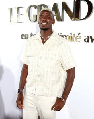 Internationale Filmfestspiele von Cannes, Le Grand Diner-Dadju LE GRAND DÃŽNER-DADJU Paul Pogba . Photocall pour la SoirÃ e du Grand Diner, au Beach Club du Carlton, en prÃ sence de Dadju. France , Cannes le 18 mai 2025  Copyright: xDFYx
