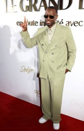 Internationale Filmfestspiele von Cannes, Le Grand Diner-Dadju LE GRAND DÃŽNER-DADJU Dadju Djuna Nsungula, dit Dadju, Photocall pour la SoirÃ e du Grand Diner, au Beach Club du Carlton, en prÃ sence de Dadju. France , Cannes le 18 mai 2025  Copyright: xDFYx