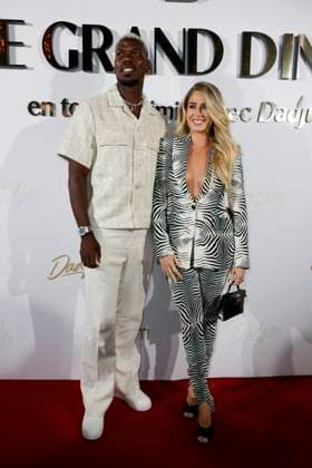 Internationale Filmfestspiele von Cannes, Le Grand Diner-Dadju Cannes - Le Grand Diner-Dadju At Carlton Paul Pogba, Maria Zulay Pogba Salaues arrive to Hotel Carlton Beach to attending Le Grand Diner-Dadju ahead the 78th annual Cannes Film Festival on May 17, 2025 in Cannes, France. Photo by Marco Piovanotto ABACAPRESS.COM Cannes France  Copyright: xPiovanottoxMarco ABACAx