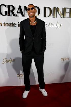 Internationale Filmfestspiele von Cannes, Le Grand Diner-Dadju Cannes - Le Grand Diner-Dadju At Carlton Guillaume Hoarau arrives to Hotel Carlton Beach to attending Le Grand Diner-Dadju ahead the 78th annual Cannes Film Festival on May 17, 2025 in Cannes, France. Photo by Marco Piovanotto ABACAPRESS.COM Cannes France  Copyright: xPiovanottoxMarco ABACAx