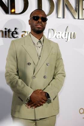 Internationale Filmfestspiele von Cannes, Le Grand Diner-Dadju Cannes - Le Grand Diner-Dadju At Carlton Dadju Djuna Nsungula arrives to Hotel Carlton Beach to attending Le Grand Diner-Dadju ahead the 78th annual Cannes Film Festival on May 17, 2025 in Cannes, France. Photo by Marco Piovanotto ABACAPRESS.COM Cannes France  Copyright: xPiovanottoxMarco ABACAx