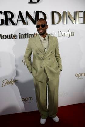 Internationale Filmfestspiele von Cannes, Le Grand Diner-Dadju Cannes - Le Grand Diner-Dadju At Carlton Dadju Djuna Nsungula arrives to Hotel Carlton Beach to attending Le Grand Diner-Dadju ahead the 78th annual Cannes Film Festival on May 17, 2025 in Cannes, France. Photo by Marco Piovanotto ABACAPRESS.COM Cannes France  Copyright: xPiovanottoxMarco ABACAx