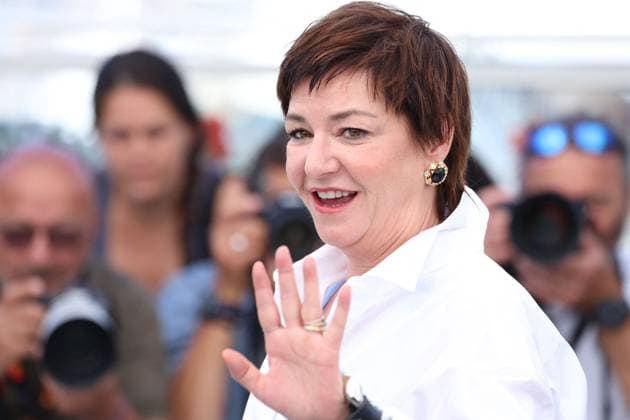 Cannes - Die My Love Photocall Lynne Ramsay posing during the Die My Love photocall at the 78th annual Cannes Film Festival at Palais des Festivals on May 18, 2025 in Cannes, France. Photo by Jerome Domine ABACAPRESS.COM Cannes France  Copyright: xDominexJerome ABACAx
