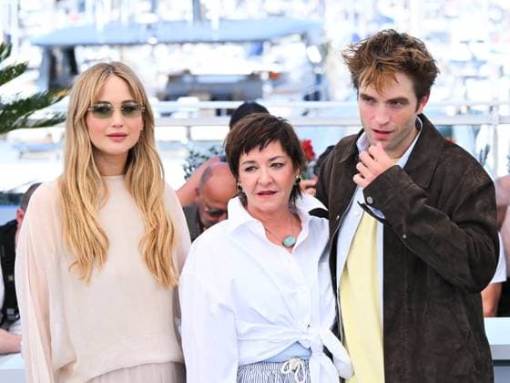 Cannes, 78th Cannes Film Festival 2025 - day 5 - Photocall of the film Die My Love Cannes, 78th Cannes Film Festival 2025 - day 5 - Photocall of the film Die My Love . In the photo Jennifer Lawrence, Lynne Ramsay Robert Pattinson Cannes France France  Copyright: xIPA ABACAx