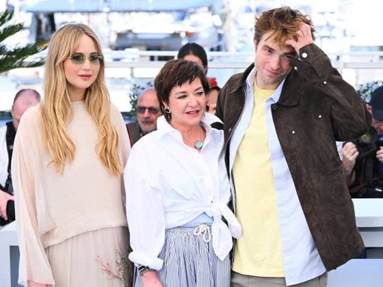 Cannes, 78th Cannes Film Festival 2025 - day 5 - Photocall of the film Die My Love Cannes, 78th Cannes Film Festival 2025 - day 5 - Photocall of the film Die My Love . In the photo Jennifer Lawrence, Lynne Ramsay Robert Pattinson Cannes France France  Copyright: xIPA ABACAx