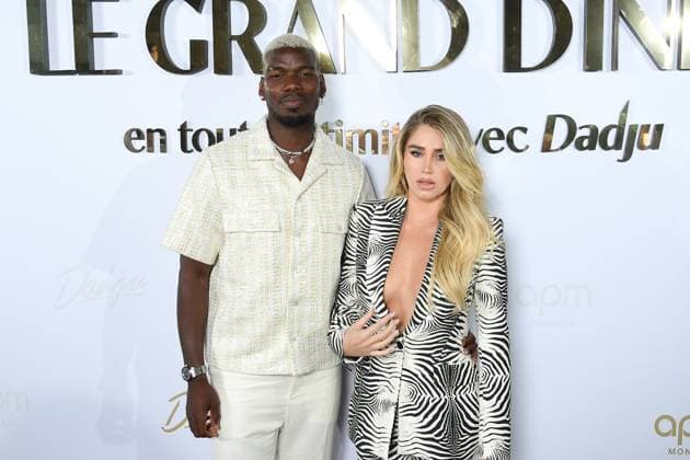 Le Grand Diner en toute intimite with Dadju Paul Pogba and Maria Zulay Salaues at the photocall of Le Grand Diner en toute intimite with Dadju on the beach of the Carlton Hotel during the 78th Cannes International Film Festival, France, May 17, 2025 Lionel Urman Bestimage  Copyright: xLIONELxURMANxx xBESTIMAGExLIONELxURMANxx xBESTIMAGEx