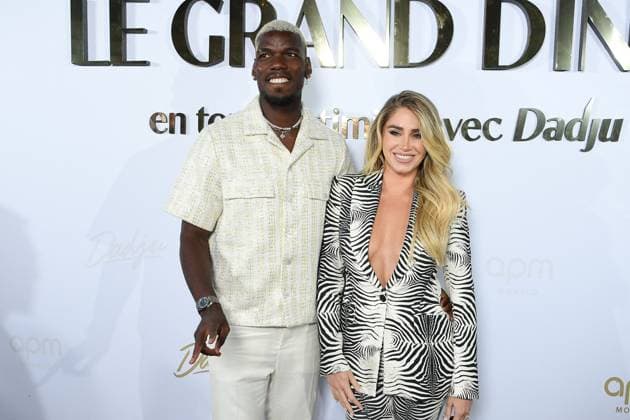Le Grand Diner en toute intimite with Dadju Paul Pogba and Maria Zulay Salaues at the photocall of Le Grand Diner en toute intimite with Dadju on the beach of the Carlton Hotel during the 78th Cannes International Film Festival, France, May 17, 2025 Lionel Urman Bestimage  Copyright: xLIONELxURMANxx xBESTIMAGExLIONELxURMANxx xBESTIMAGEx