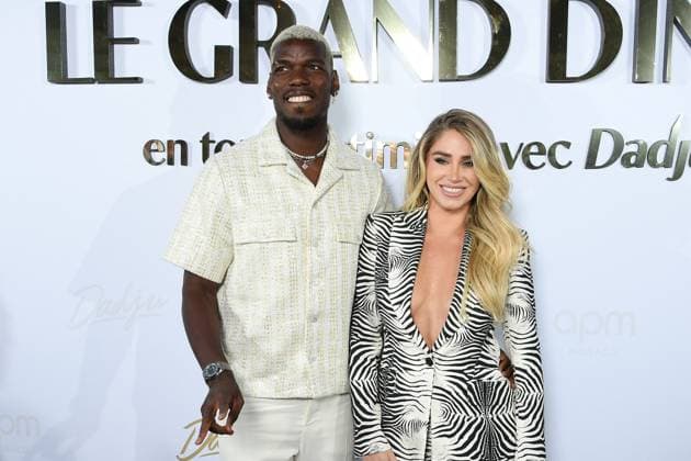 Le Grand Diner en toute intimite with Dadju Paul Pogba and Maria Zulay Salaues at the photocall of Le Grand Diner en toute intimite with Dadju on the beach of the Carlton Hotel during the 78th Cannes International Film Festival, France, May 17, 2025 Lionel Urman Bestimage  Copyright: xLIONELxURMANxx xBESTIMAGExLIONELxURMANxx xBESTIMAGEx