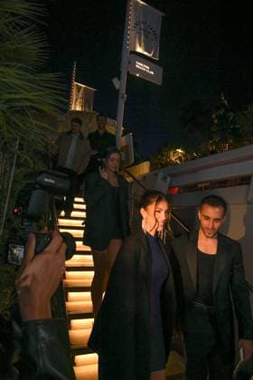 Le Grand Diner en toute intimite with Dadju Antoine Dupont and former Miss France Iris Mittenaere at the photocall of Le Grand Diner en toute intimite with Dadju on the beach of the Carlton Hotel during the 78th Cannes International Film Festival, France, May 17, 2025 Lionel Urman Bestimage  Copyright: xLIONELxURMANxx xBESTIMAGExLIONELxURMANxx xBESTIMAGEx