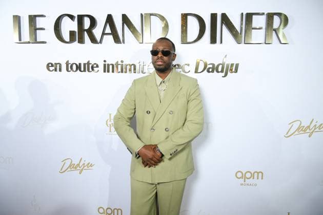 Grand Diner en toute intimite avec Dadju Dadju Djuna at the photocall of her Grand Diner en toute intimite with Dadju on the beach of the Carlton Hotel during the 78th Cannes International Film Festival, France, May 17, 2025 Lionel Urman Bestimage  Copyright: xLIONELxURMANxx xBESTIMAGExLIONELxURMANxx xBESTIMAGEx