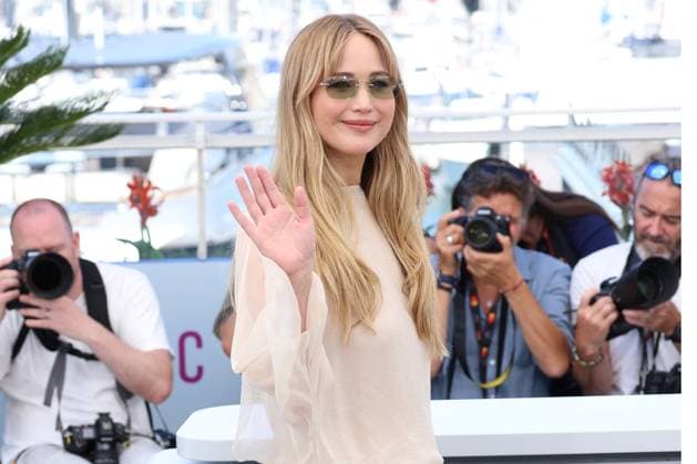 Cannes - Die My Love Photocall Jennifer Lawrence posing during the Die My Love photocall at the 78th annual Cannes Film Festival at Palais des Festivals on May 18, 2025 in Cannes, France. Photo by Jerome Domine ABACAPRESS.COM Cannes France  Copyright: xDominexJerome ABACAx