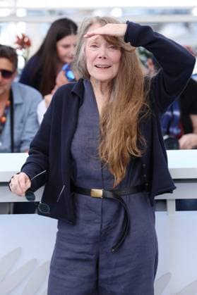 Cannes - Die My Love Photocall Sissy Spacek posing during the Die My Love photocall at the 78th annual Cannes Film Festival at Palais des Festivals on May 18, 2025 in Cannes, France. Photo by Jerome Domine ABACAPRESS.COM Cannes France  Copyright: xDominexJerome ABACAx