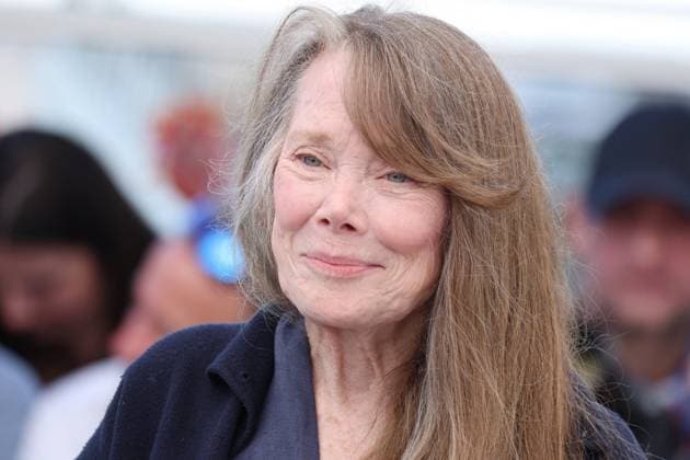 Cannes - Die My Love Photocall Sissy Spacek posing during the Die My Love photocall at the 78th annual Cannes Film Festival at Palais des Festivals on May 18, 2025 in Cannes, France. Photo by Jerome Domine ABACAPRESS.COM Cannes France  Copyright: xDominexJerome ABACAx