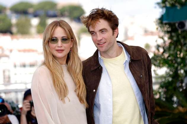 Jennifer Lawrence and Robert Pattinson at the photocall for the movie Die, My Love at the Festival de Cannes 2025 78 Cannes International Film Festival at the Palais des Festivals Cannes, 18 05 2025 Foto:xD.xBedrosianx xFuturexImagex die_5552