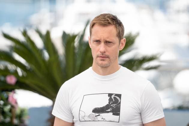 Alexander Skarsgard poses during the Pillion photocall at the 78th annual Cannes Film Festival at Palais des Festivals in Cannes, France, on May 18, 2025.  Copyright: xLucaxCarlinox originalFilename: carlino-notitle250518_npCIT.jpg