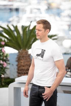 Alexander Skarsgard poses during the Pillion photocall at the 78th annual Cannes Film Festival at Palais des Festivals in Cannes, France, on May 18, 2025.  Copyright: xLucaxCarlinox originalFilename: carlino-notitle250518_nprCY.jpg