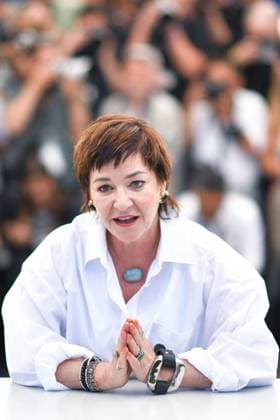 Cannes Die My Love Photocall AM Lynne Ramsay attending the Die My Love Photocall in Cannes, France on May 18, 2025 as part of the 78th Cannes Film Festival. Photo by Aurore Marechal ABACAPRESS.COM Cannes France  Copyright: xMarechalxAurore ABACAx