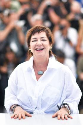 Cannes Die My Love Photocall AM Lynne Ramsay attending the Die My Love Photocall in Cannes, France on May 18, 2025 as part of the 78th Cannes Film Festival. Photo by Aurore Marechal ABACAPRESS.COM Cannes France  Copyright: xMarechalxAurore ABACAx