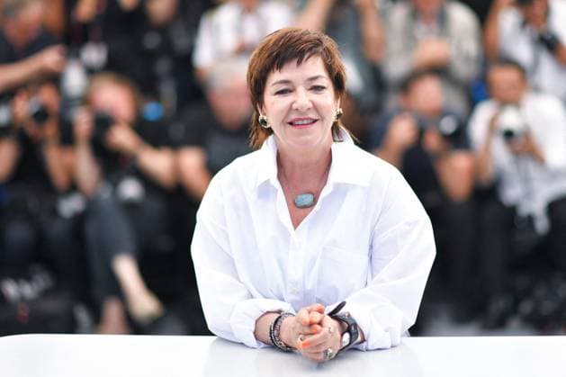 Cannes Die My Love Photocall AM Lynne Ramsay attending the Die My Love Photocall in Cannes, France on May 18, 2025 as part of the 78th Cannes Film Festival. Photo by Aurore Marechal ABACAPRESS.COM Cannes France  Copyright: xMarechalxAurore ABACAx