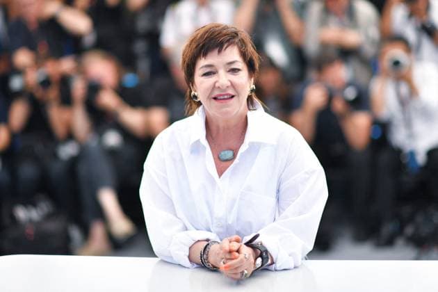 Cannes Die My Love Photocall AM Lynne Ramsay attending the Die My Love Photocall in Cannes, France on May 18, 2025 as part of the 78th Cannes Film Festival. Photo by Aurore Marechal ABACAPRESS.COM Cannes France  Copyright: xMarechalxAurore ABACAx