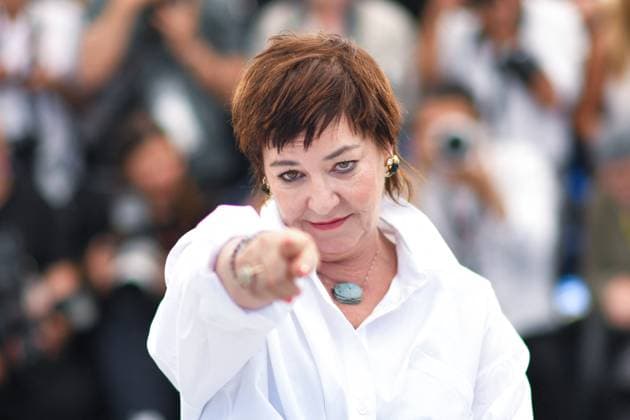 Cannes Die My Love Photocall AM Lynne Ramsay attending the Die My Love Photocall in Cannes, France on May 18, 2025 as part of the 78th Cannes Film Festival. Photo by Aurore Marechal ABACAPRESS.COM Cannes France  Copyright: xMarechalxAurore ABACAx