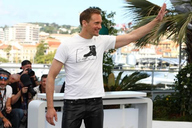 May 18, 2025, Cannes, Cote D azur, France: ALEXANDER SKARSGARD poses during the photocall for Pillion at the 78th Annual Cannes Film Festival at Palais des Festivals in Cannes, France Cannes France - ZUMAc179 20250518_zep_c179_096 Copyright: xMickaelxChavetx