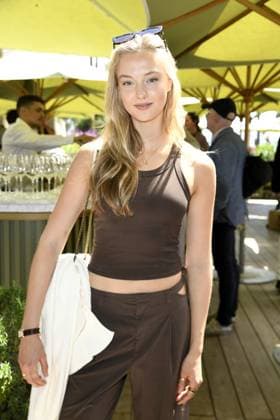 Lilly Krug at the Medienboard reception in Cannes on 17 05 2025